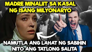 MADRE MINALIIT SA KASAL NG ISANG MILYONARYO, NAMUTLA ANG LAHAT NG SABIHIN NITO ANG TATLONG SALITA