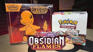 Obsidian Flames Booster Box and Elite Trainer Box Opening!