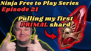 Pulling a PRIMAL Shard on the Ninja Account!