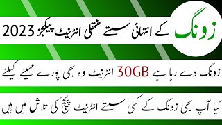 Zong monthly internet packages | SMS |Call | #monthly #zong #package