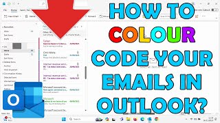 🔴🟠🟡🟣🔵🟢⚫️⚪️🟤 How To Colour Code Emails in Outlook? - Make Your Inbox More Colourful! 🔴🟠🟡🟣🔵🟢⚫️⚪️🟤