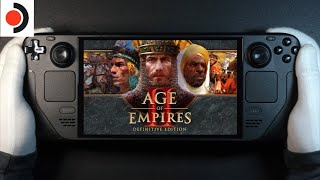 Age of Empires 2: Definitive Edition Steam Deck OLED Handheld Gameplay