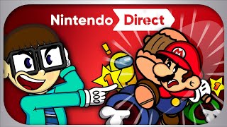 The Paper Mario Direct with some other stuff too - Nintendo Direct 9.14.2023 Reaction Highlight Reel