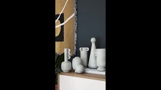 How To Style Your Home Like An Interior Designer with Ferm Living's Calli Muses Vase