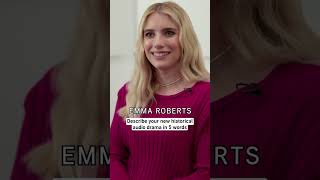 Listen to Emma Roberts in 'Crowded Hours', the wildly layered story of the Roosevelt family.