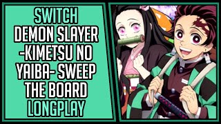 Demon Slayer -Kimetsu no Yaiba- Sweep the Board! | Nintendo Switch | Longplay #6 [4Kp60]