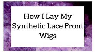 How I lay my lace front wigs| WigIsFashion Wig