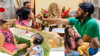 දිනීගේ ගෙදර එයාගේ අයත් එක්ක දවස් දෙකක්😍-Sangeeth Dini Vlogs #familyvlog