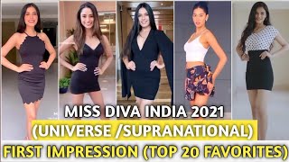 Miss Diva India 2021 - First Impression (Top - 20 Favorites)