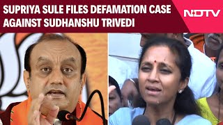 Supriya Sule Denies ‘Bitcoin Fraud’ Charges, Files Defamation Case Against Sudhanshu Trivedi