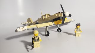 Brickmania Messerschmitt BF-109 E-4 Trop Review