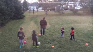 Monday Night Soccer Practice