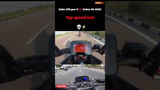 KTM 390 Vs NS400Z #ktm  #automobile #bajajbikes #topseed #ktm390 #pulsar #reels #viral #triumph