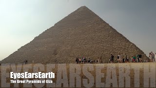 Exploring Egypt! Pyramids Cairo, Picking up?- 4K walking  the great Pyramids of Giza in 4K