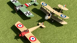 Airfix & Revell 1/72 scale, Great War aeroplanes