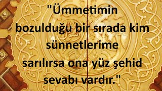 PEYGAMBER EFENDİMİZİN (SAV) UNUTULMAYA YÜZ TUTMUŞ 100 SÜNNETİ