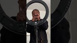 UNBOXING AND SETTING UP 19 INCH LED RING LIGHT #shortsyoutube