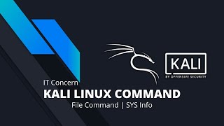 Kali Linux Command !!!