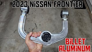 Dobinsons Billet UCAs For My 2023 Nissan Frontier Pro-4x