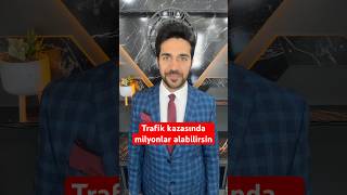 Trafik kazasında milyonlar alabilirsin. #kaza #avukat #tazminat