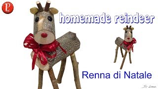 homemade  reindeer christmas - Renna natalizia tutorial