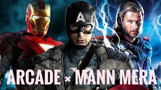 Arcade × mann mera avengers version | Thor | captian America | iron man |