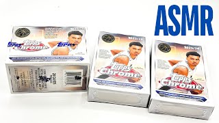 Wemby hunting in the NEW Topps Chrome Basketball Cards / ASMR