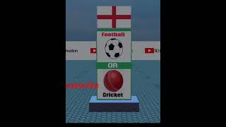 What Is Your Favourite Game | Cricket | Football | Comparsion | 3D Animation #shorts