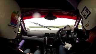 BMW m3 e46 supercharger VF Stage2 in the wet on Snetterton 300