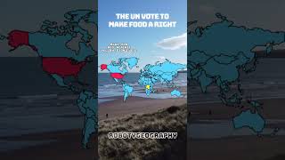 The UN vote to make food a right! #mapping #geography