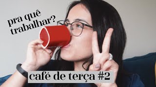 Não aguento mais trabalhar/estudar | Café de terça #2