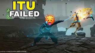 itu time manipulation killed himself😅 |shadow fight 4 itu| shadow fight 4 fireguard| fireguard skin