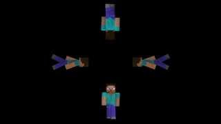 Minecraft 360° Hologram Video (Screen Down)