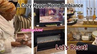 A COZY HYGGE HOME AMBIANCE | LET’S RESET!