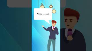 Learn different ways to say 'wait a minute' | English Vocabulary #shorts