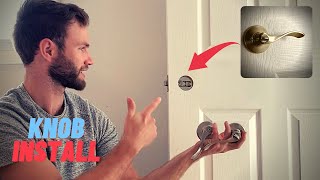 (TUTORIAL) How to install a Door Knob