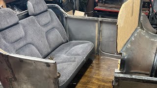 Custom car seat cheap and easy to find for model a or model t #car #automobile #welding