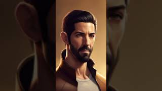 SCOTT ADKINS AS ANIME ACCORDING TO A.I 👨 #shorts