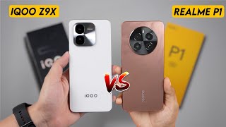 Iqoo z9x vs realme p1 full comparison | iqoo z9x unboxing - price in india ???