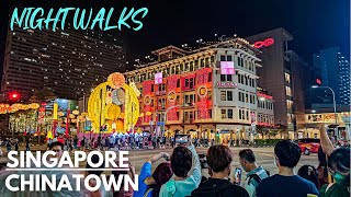 UNBELIEVABLE CROWD IN CHINATOWN - Mid Autumn 2022 - Singapore Tours