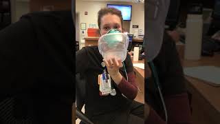 A Unique Approach to Donning and Doffing a N95 Mask