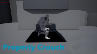 How to properly crouch with third person animations - Unreal Engine 4 Tutorial