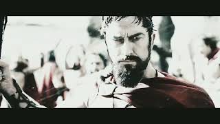 Only one among us keeps his Spartan reserve. Only he. Only our king. #300spartans