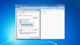 Windows 7 - Obtain an IP Address