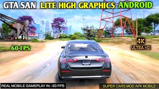 gta sa lite high graphics mod android 🔥#definitiveedition