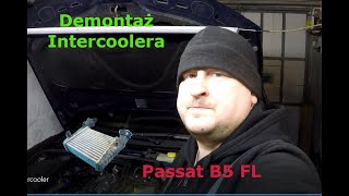 Demontaż intercoolera Passat B5 1.8 t