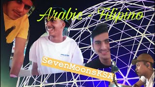 Saudi learn Filipino at the SevenMoonsKSA Riyadh. سعودي يتعلم فلبيني في الرياض