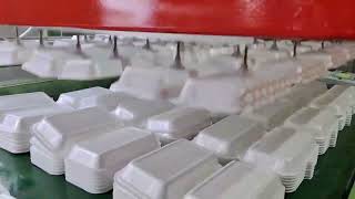 diposable PS foam plate making machine plastic food box plate tray foam dishes machine China