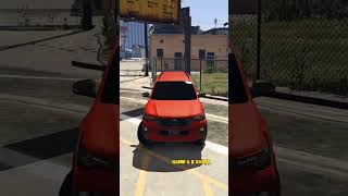 car parking attitude gta V#shorts #viral #gaming