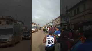 Peace walk election 2024 with Miloo,Takoradi to Accra peace walk 4